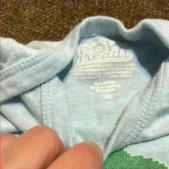 “Best Baby Ever” Tie-Dye Romper & “Little Brothers Get Luigi” Blue Onesie - Picture 6 of 9